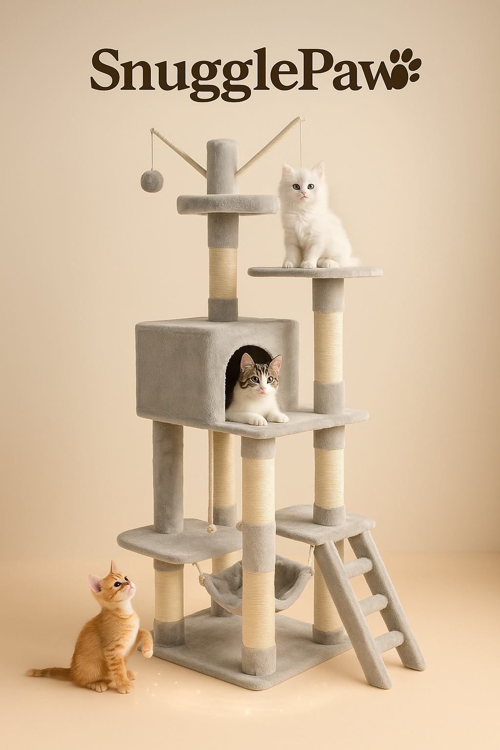 Snugglepaw™ SkyHaven Cat Tower
